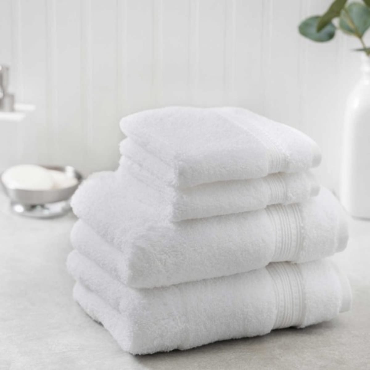 Charisma Soft 100 Hygro Cotton 4 piece Hand Washcloth Towel Set