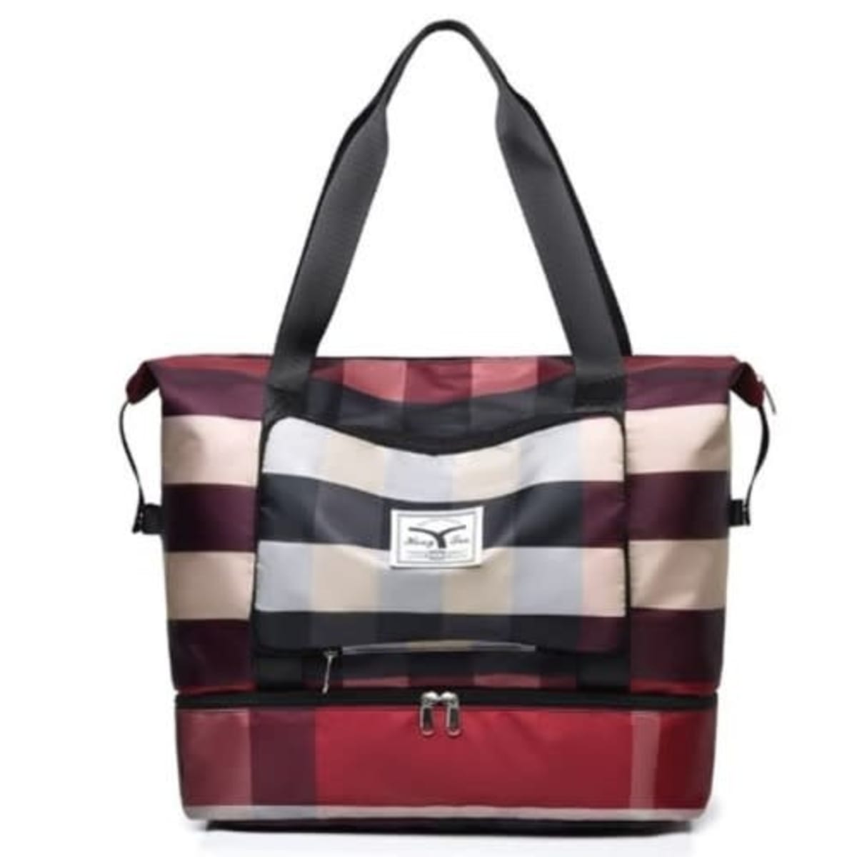 Patterned Foldable Travel Duffel Bag Konga Online Shopping