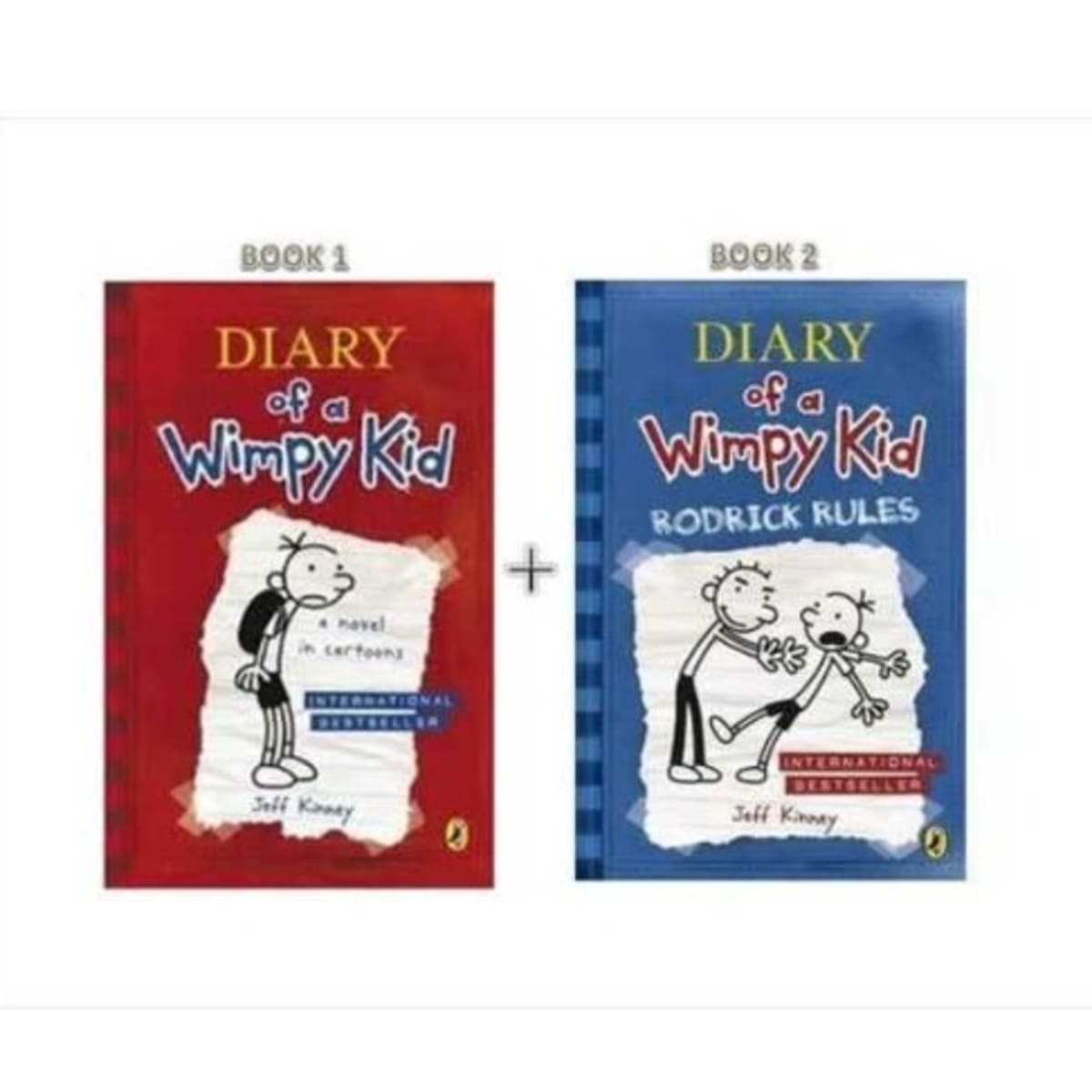Diary of a Wimpy Kid - Book 1 & 2