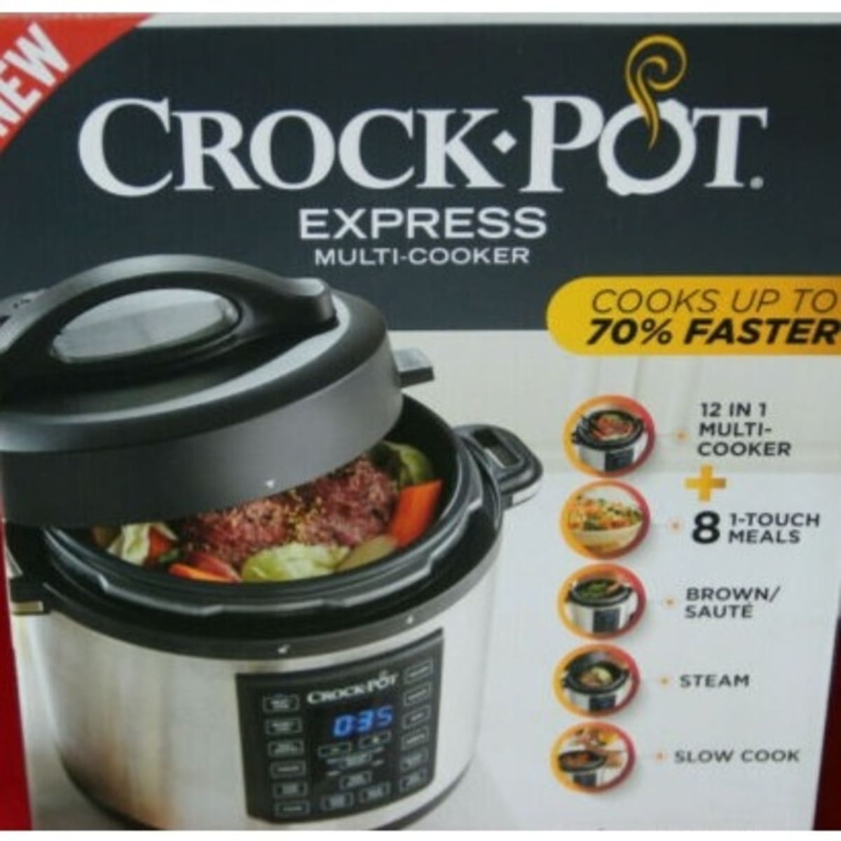 Crockpot 12 in hotsell 1 multi cooker