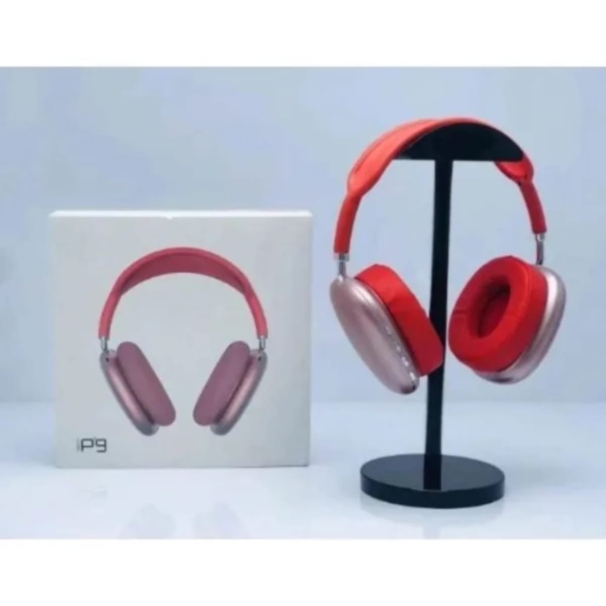 P9 Bluetooth Headset Wireless Headphones - Red