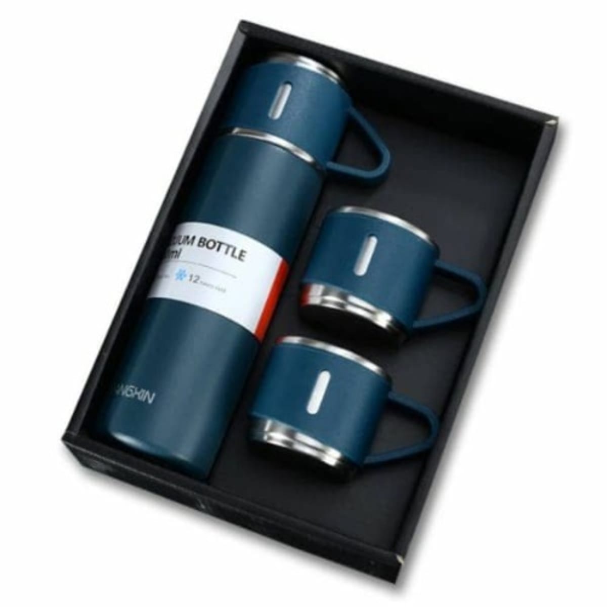 Vacuum Flask Set With 3cups -500ml