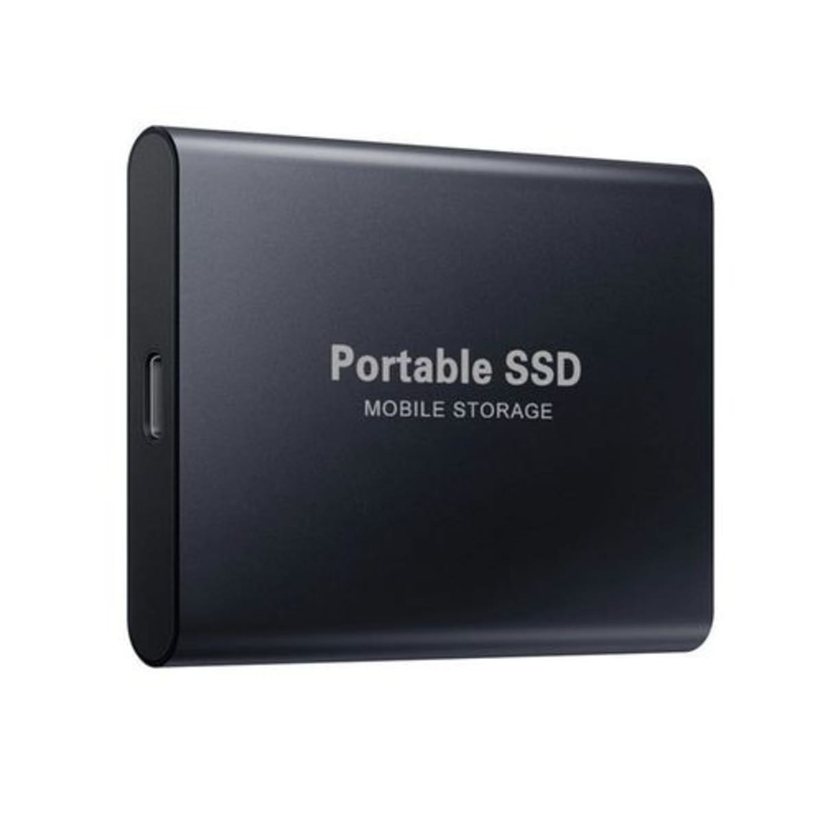 External Hard Drive 1TB SSD Black Konga Online Shopping