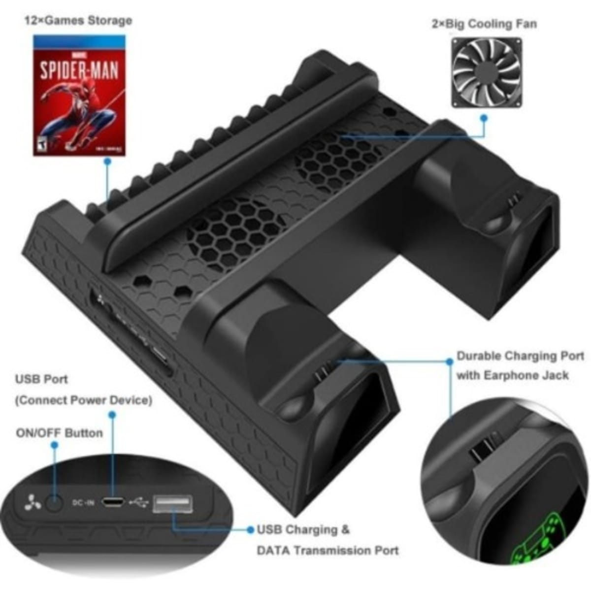 Ps4 series multifunctional cooling stand on sale