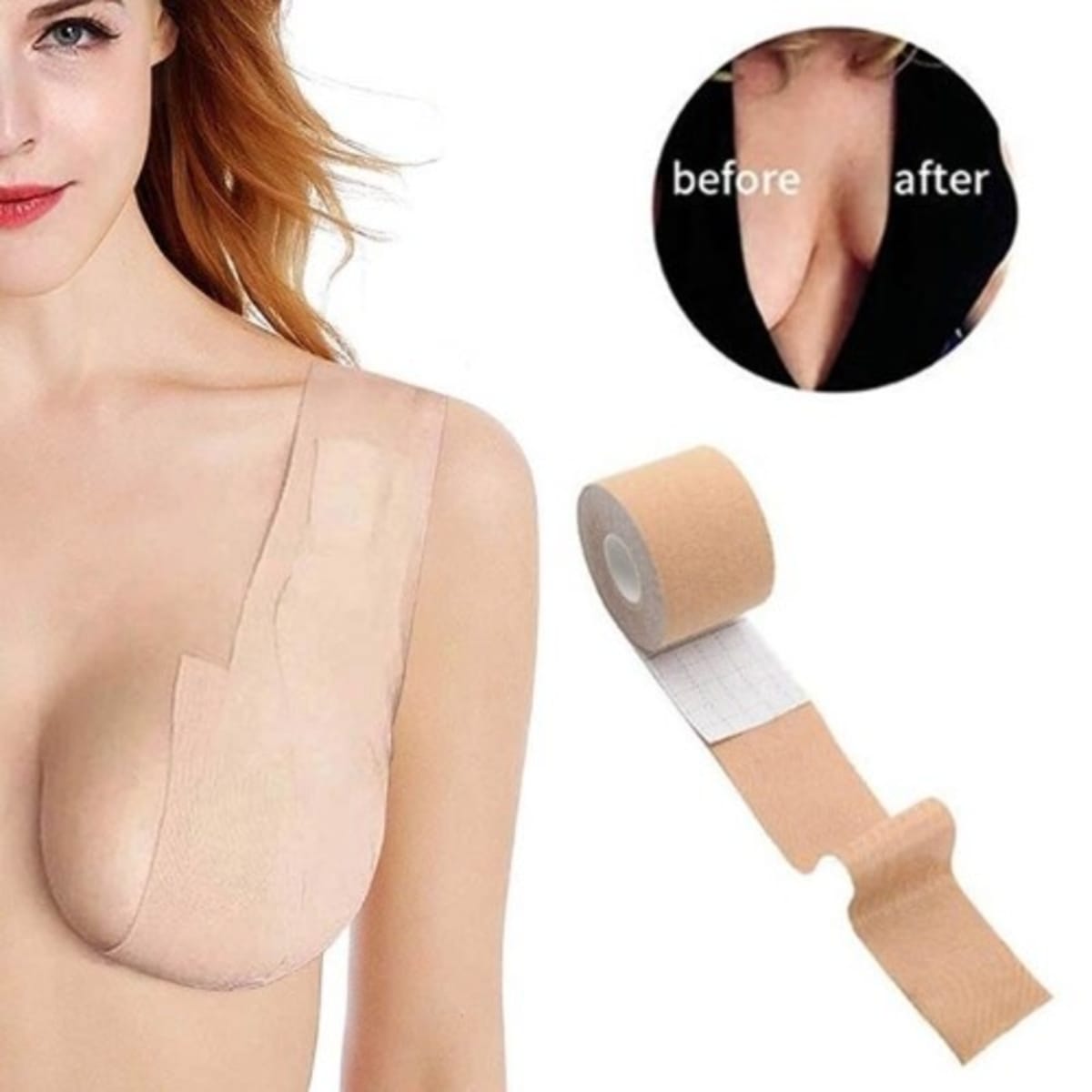 Breathable Breast Push up Boob Tape