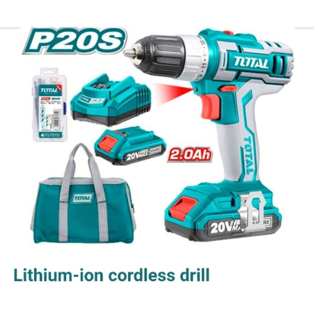 Total cordless drill 20v sales