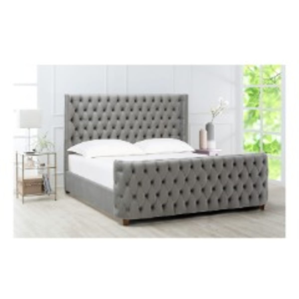Brooklyn tufted bed sales