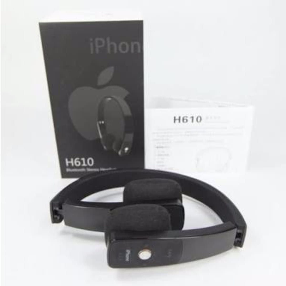 Casque Bluetooth H610 Compatible Iphone – Noir - Ivoirshop - Site