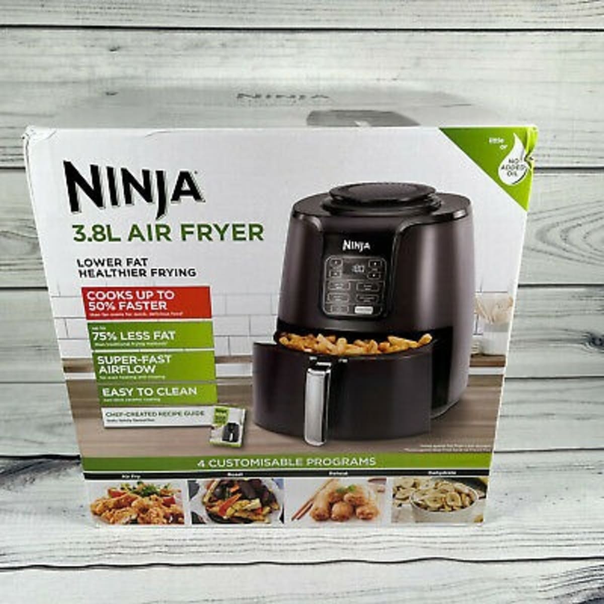 Ninja Air Fryer And Dehydrator 3.8l 1550w Konga Online Shopping