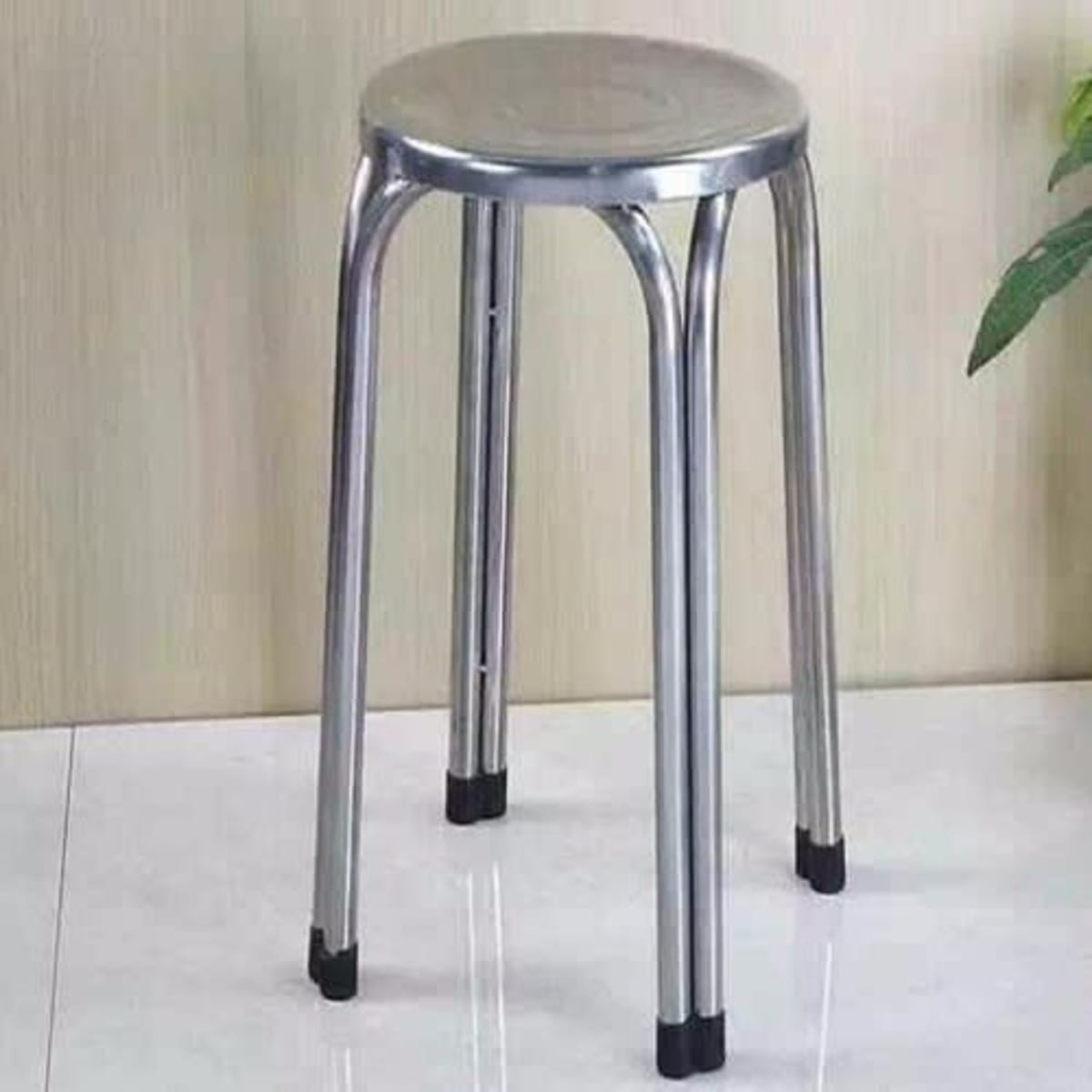 Stainless steel hotsell stool chair