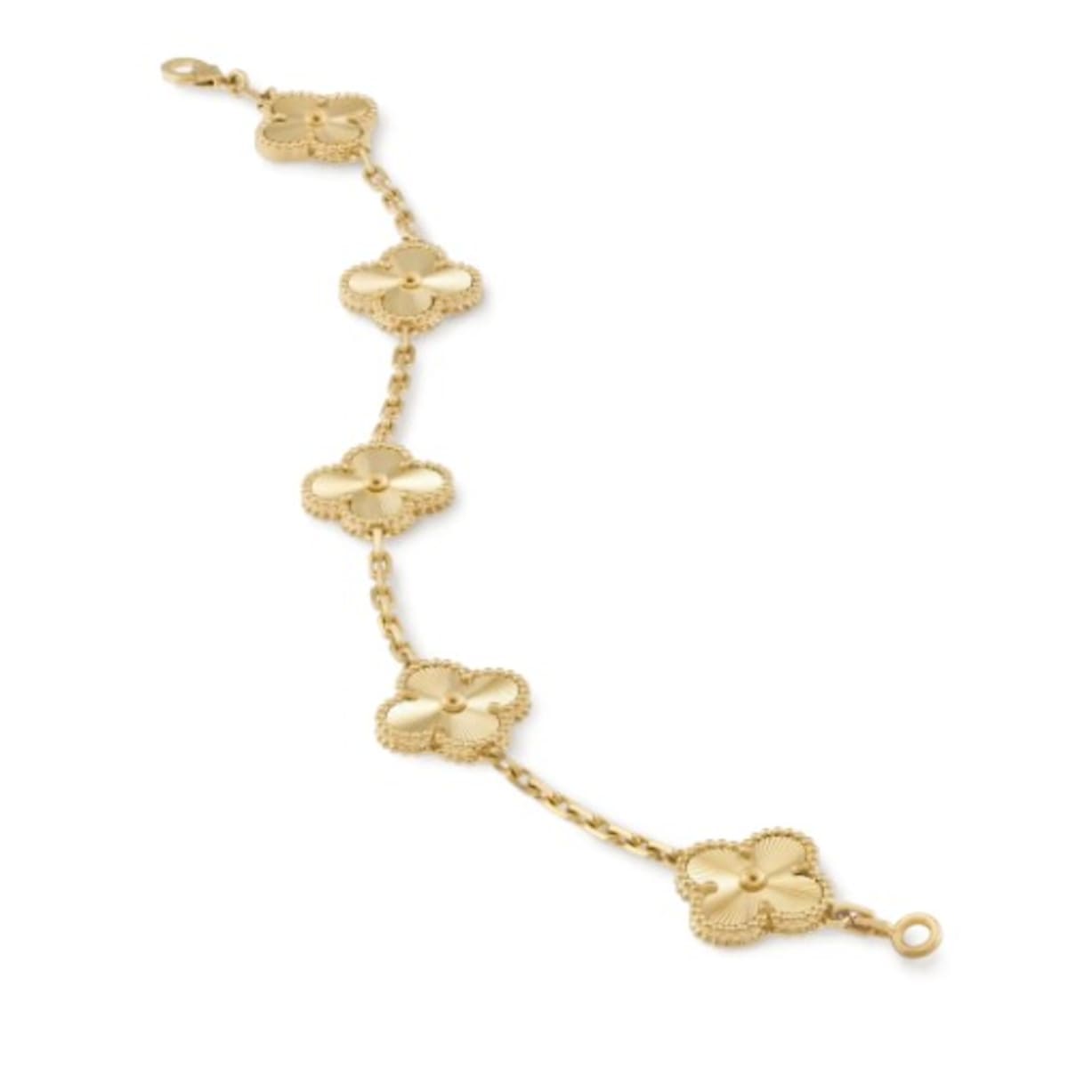 Vca cheap clover bracelet