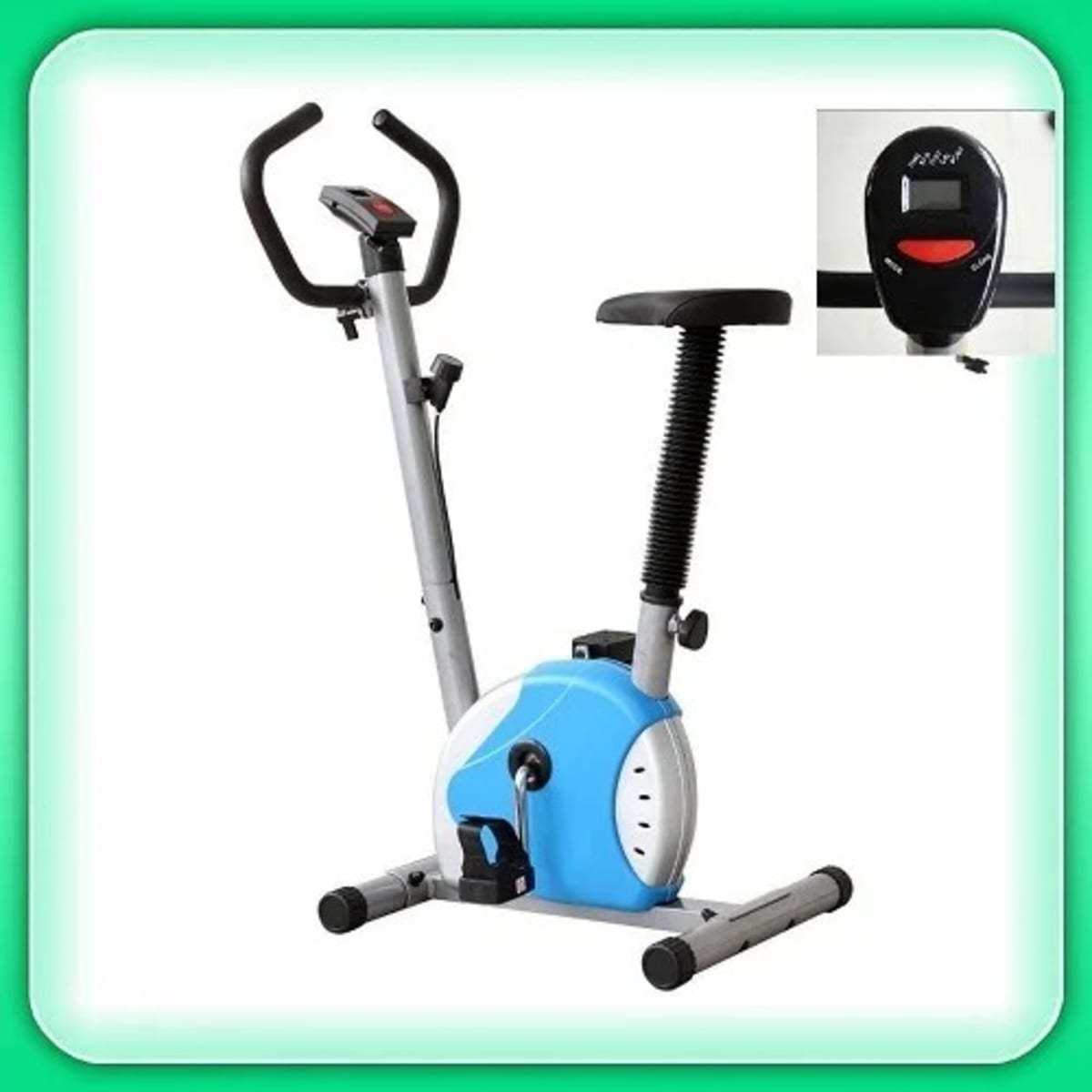 Blue light best sale magnetic bike