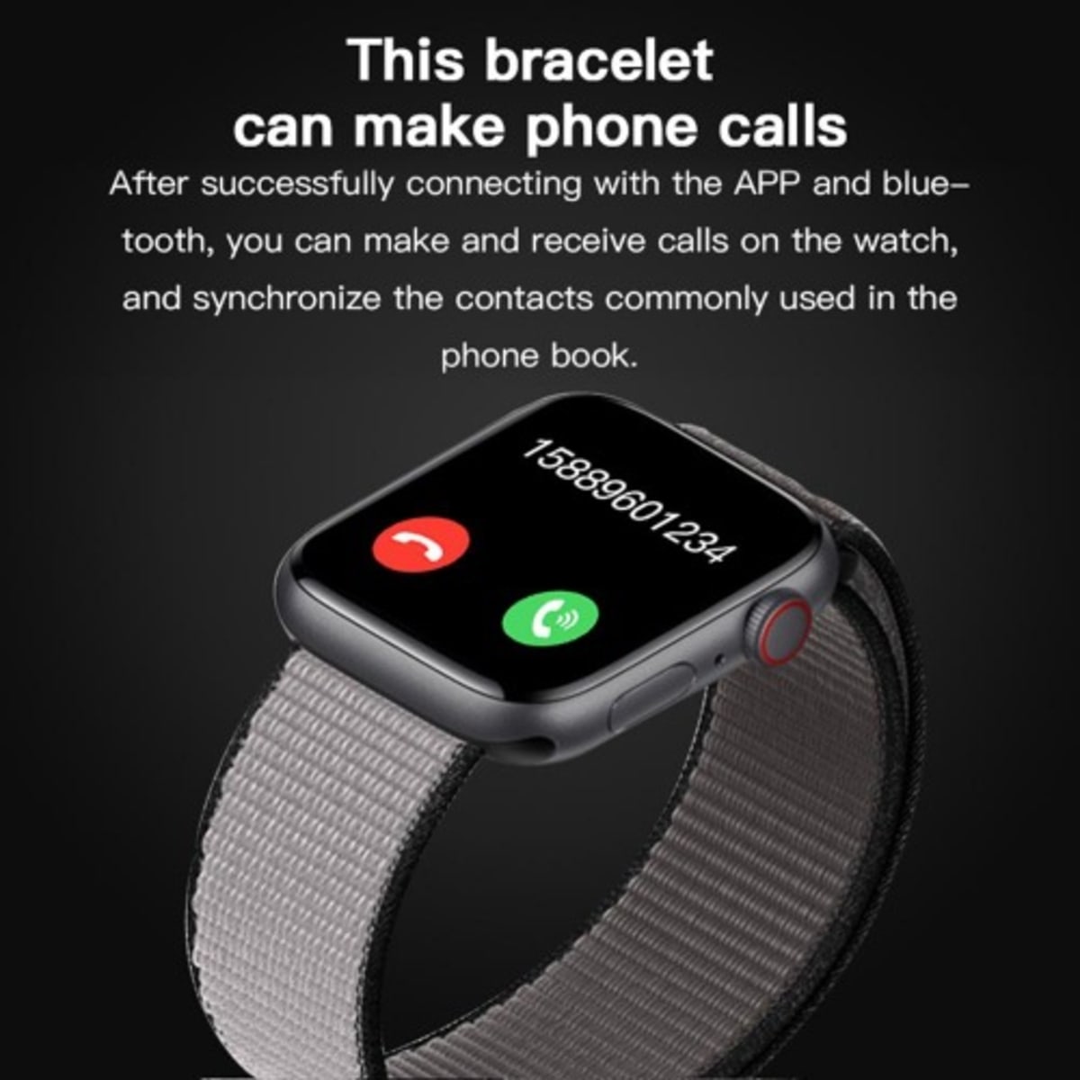 X7 Bluetooth Smart Watch With Touch Screen Sports Fitness Tracker