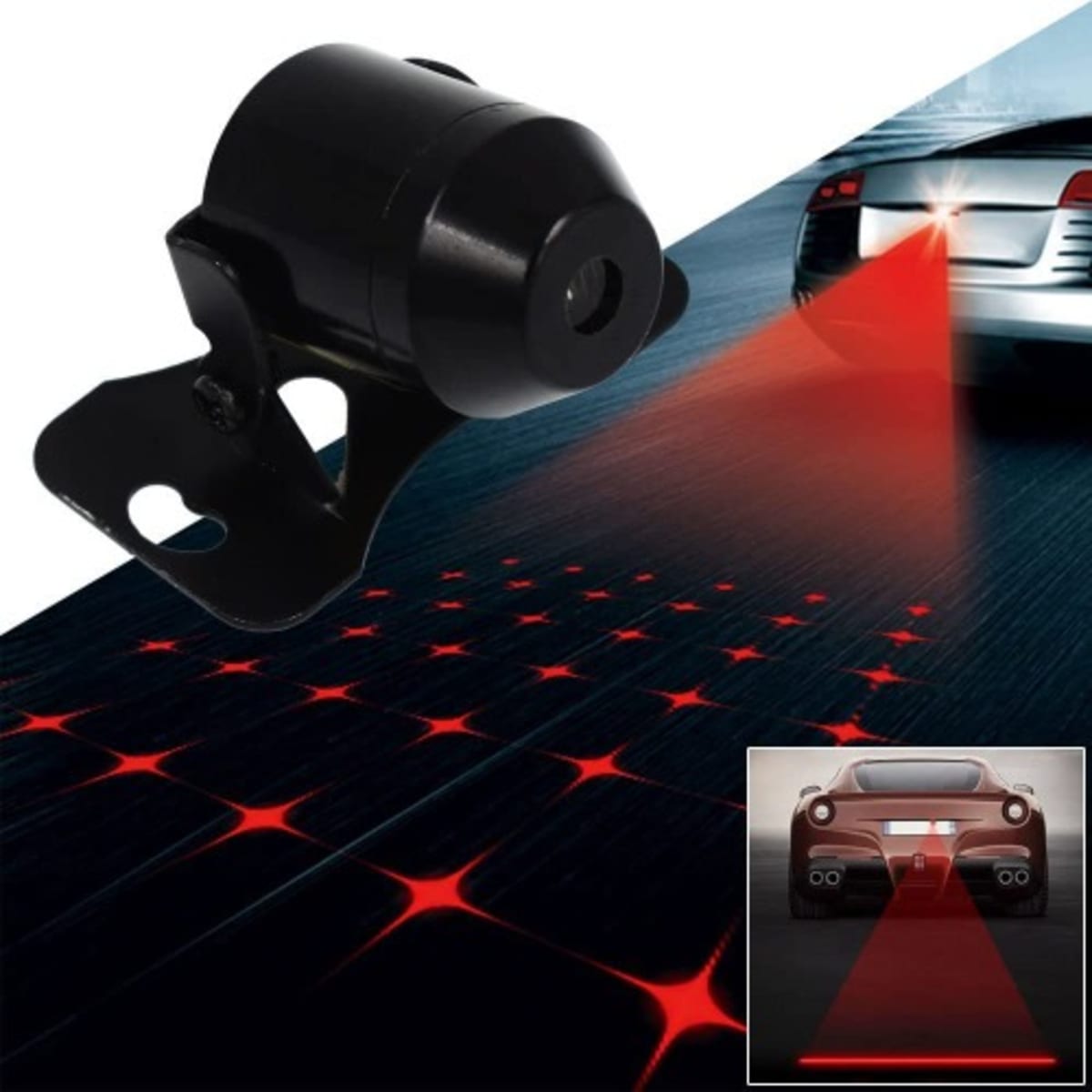 Anti collision fog shop laser light