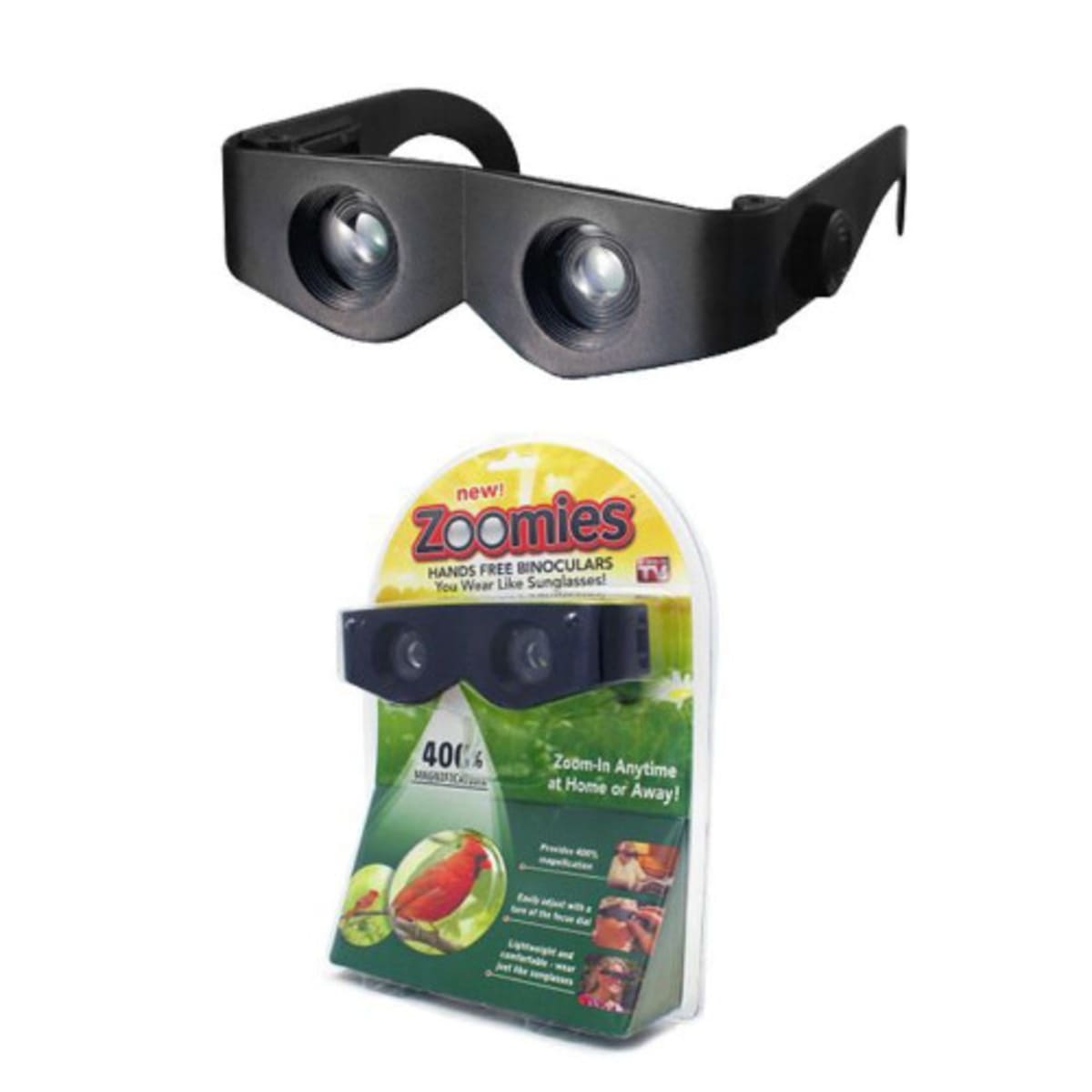 Zoomies hands free sales binoculars