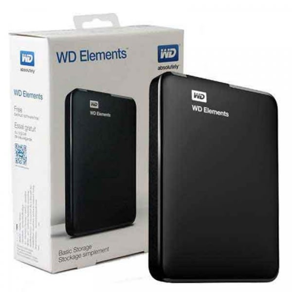 kaffe Erasure samling Western Digital 1TB WD Portable External HDD-USB 3.0 | Konga Online Shopping
