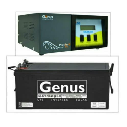 Genus 1kva Inverter With 200ah Battery Konga Online Shopping
