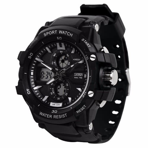 Wrist watch sales analog and digital