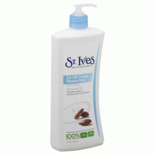 st ives 24 hour deep restoring lotion