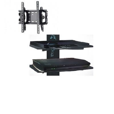 Tv Wall Bracket For 22 55 With Decoder And Dvd Wall Shelf Konga Online Shopping