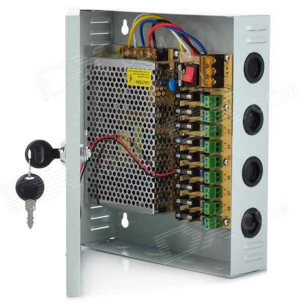 cctv 4 channel power supply
