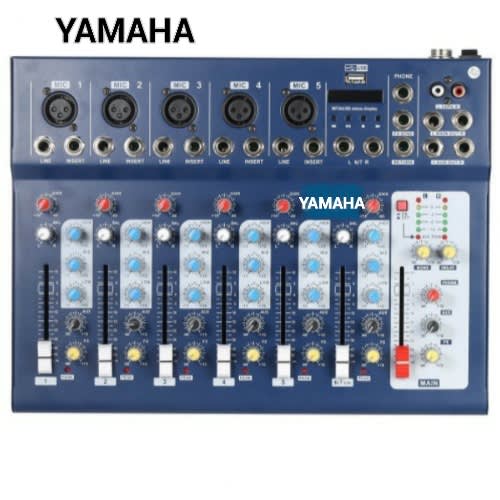 Yamaha 7 Channels Live Mixer With Usb, Builtin Digital Delay Echo