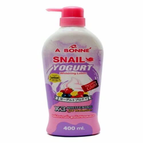 snail yogurt lotion