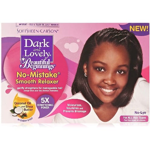 Dark And Lovely Beautiful Beginnings No Mistake Smooth Relaxer For