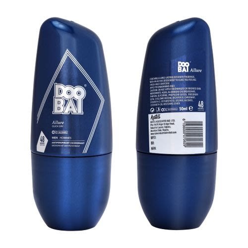 Doobai Allure Men Antiperspirant Deodorant Roll On 50ml Konga Online Shopping