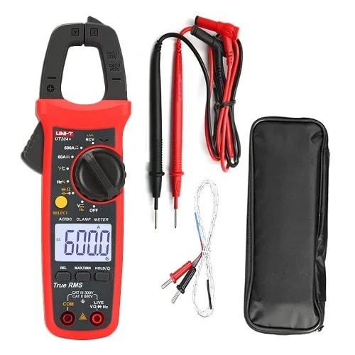 Unit Ut204 Plus Digital Clamp Meter Tester Ac Dc Current Voltage