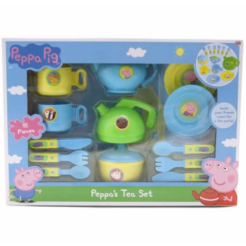peppa tea party set