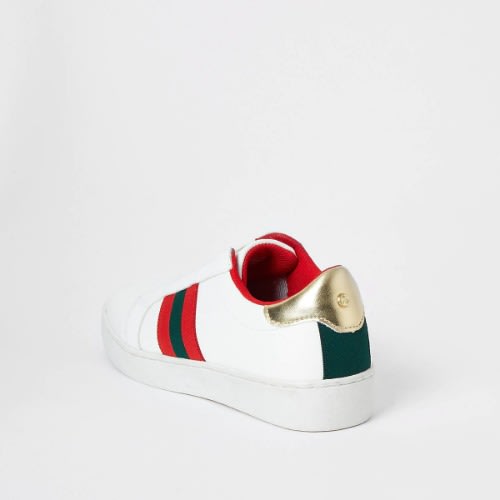 river island slip on trainers