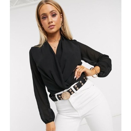 Boohoo shop black bodysuit