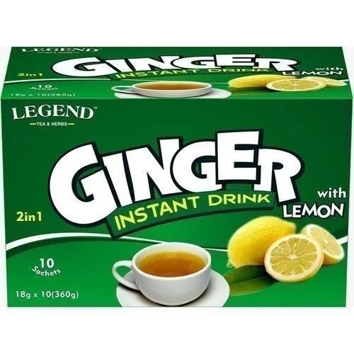 Legend Instant Ginger Tea With Lemon Flavour Taste 18g X 10teabags Konga Online Shopping