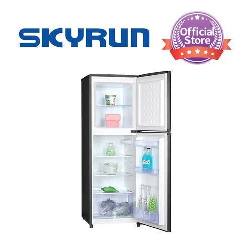 Skyrun Double Door Fast Cooling Anti Rust Top Mount Fridge Bcd145