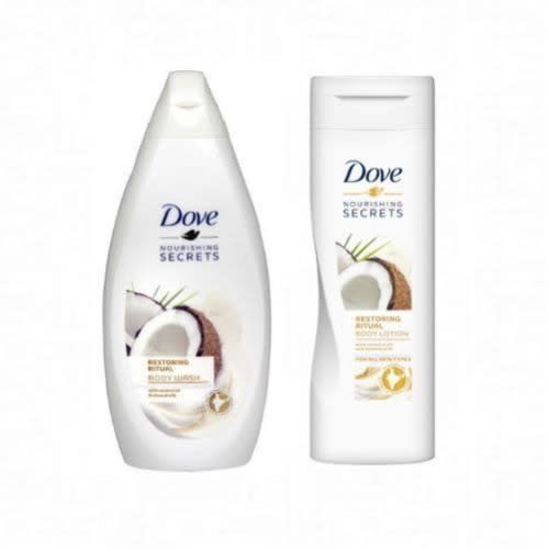 dove lotion body wash