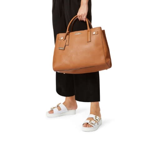 carvela black tote bag