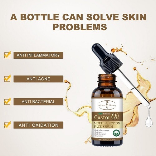 castor oil serum for face