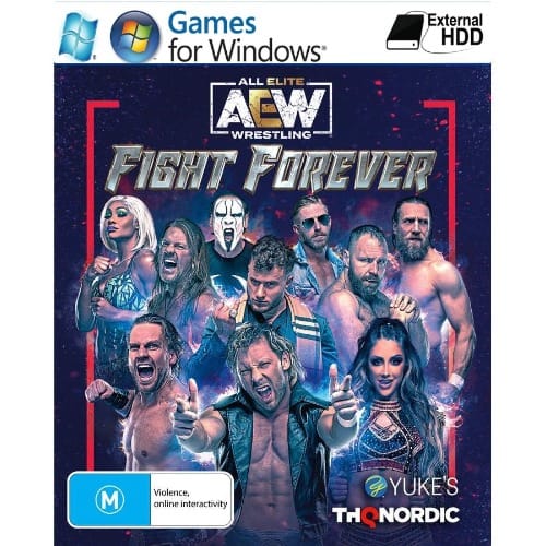 AEW All Elite Wrestling Fight Forever Elite Edition PC Computer Game Flash Drive Free Gift