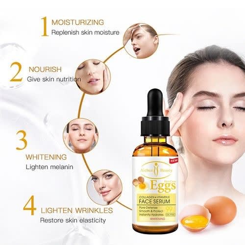 Aichun Beauty Eggs Collagen + Vitamin E Whitening Face Serum 30ml