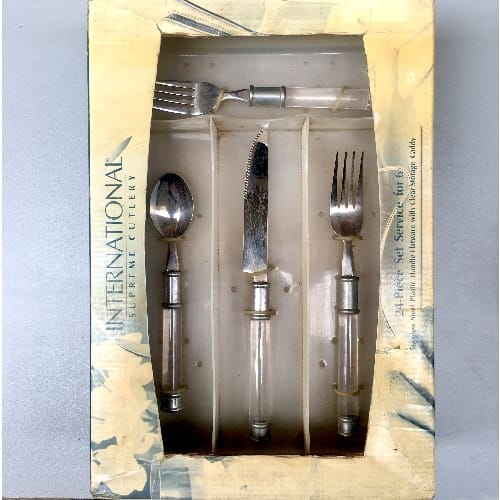 International Supreme Stainless Steel Cutlery Set 24 Pieces Konga