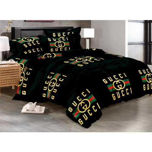 Gucci Inspired Duvet & Bedsheet With 4 Pillow Cases T034 | Konga Online  Shopping