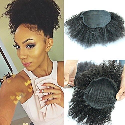 Human Hair Afro Puff Ponytail Konga Online Shopping