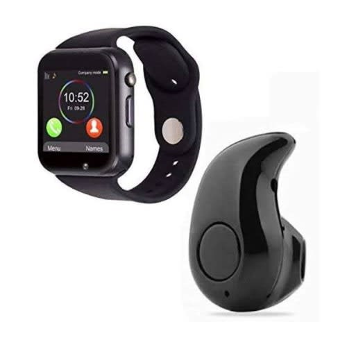 a1 black smart watch