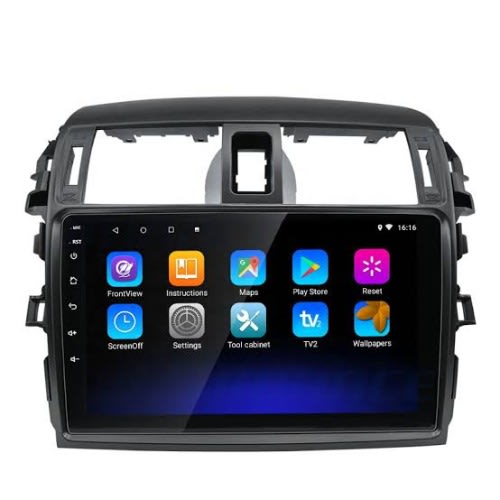 Corolla Android Car Stereo Player 2008 - 2012 With Reverse Camera | Konga  Online Shopping