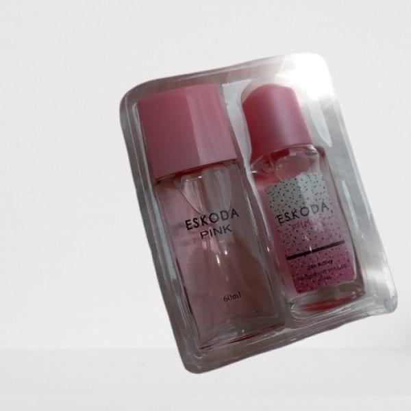 Eskoda Pink Perfume And Deodorant Set
