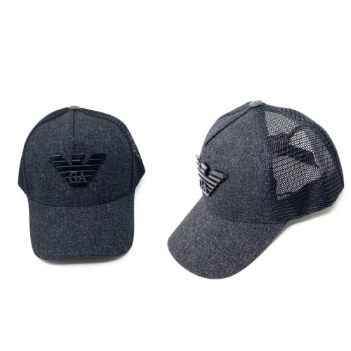 armani cap grey