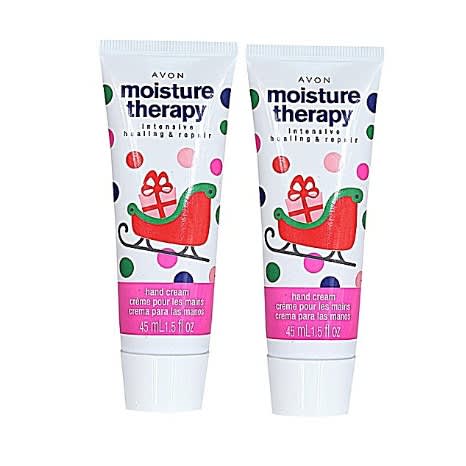 lot of 10 avon moisture therapy intensive healing & repair hand cream