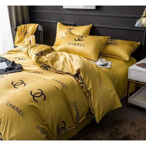 Complete Bedding Set - Duvet, Bedspread With Pillowcases - Chanel Prints |  Konga Online Shopping
