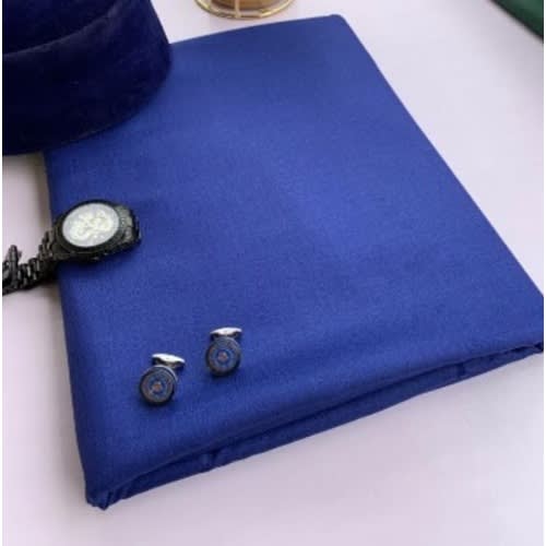 Cashmere Senator Fabric Material 4 Yards Navy Blue Konga Online